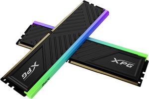XPG Spectra D35 32GB (2 x 16GB) 288-Pin PC RAM DDR4 3600 (PC4 28800) Memory (Desktop Memory) Model AX4U360016G18I-DTBKD35G