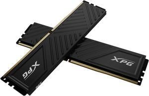 XPG GAMMIX D35 16GB (2 x 8GB) 288-Pin PC RAM DDR4 3200 (PC4 25600) Memory (Desktop Memory) Model AX4U32008G16A-DTBKD35