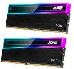XPG NOVAKEY 32GB (2 x 16GB) 288-Pin PC RAM DDR5 5600 (PC5 44800) Desktop Memory Model AX5U5600C4616G-DCNKRBK XPG NOVAKEY 32GB (2 x 16GB) 288-Pin PC RAM DDR5 5600 (PC5 44800) Desktop Memory Model AX5U5600C4616G-DCNKRBK