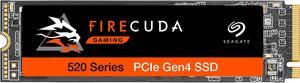 Seagate Firecuda 520 1TB Performance Internal Solid State Drive SSD PCIe Gen4 X4 NVMe 1.3 for Gaming PC Gaming Laptop Desktop - 3-year Rescue Service (ZP1000GM3A002)