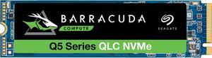 Seagate BarraCuda Q5 M.2 2280 1TB PCIe Gen3 x4 NVMe 1.3 3D QLC Internal Solid State Drive (SSD) ZP1000CV3A001