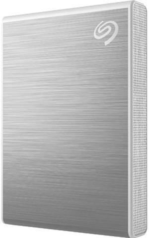 Seagate One Touch SSD 2TB External SSD Portable - Silver, Speeds up to 1030MB/s, with Android App, 1yr Mylio Create, 4mo Adobe Creative Cloud Photography Plan and Rescue Services (STKG2000401)