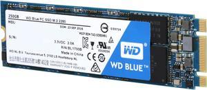 WD Blue M.2 250GB Internal SSD Solid State Drive - SATA 6Gb/s - WDS250G1B0B