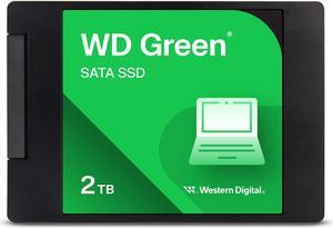 WD Green 2TB Internal SSD Solid State Drive - SATA 6Gb/s 2.5 Inch - WDS200T2G0A
