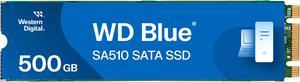 WD Blue 500GB SA510 M2 Internal Solid State Drive SSD  WDS500G3B0B