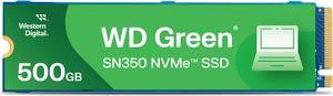 Western Digital WD Green SN350 NVMe M.2 2280 500GB PCI-Express 3.0 x4 Internal Solid State Drive (SSD) WDS500G2G0C