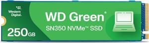 Western Digital WD Green SN350 NVMe M.2 2280 250GB PCI-Express 3.0 x4 Internal Solid State Drive (SSD) WDS250G2G0C