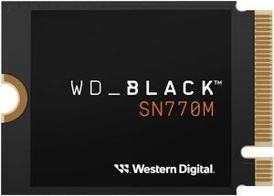 WD_BLACK 1TB SN770M M.2 2230 NVMe SSD for Handheld Gaming Devices, Speeds up to 5,150MB/s, TLC 3D NAND, Great for Steam Deck and Microsoft Surface - WDBDNH0010BBK-WRSN
