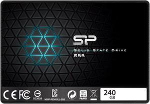 Silicon Power S55 240GB 2.5" 7mm SATA III Internal Solid State Drive SP240GBSS3S55S25AE
