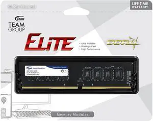 Team Elite 8GB DDR4 2400 (PC4 19200) Desktop Memory Model TED48G2400C1601 Team Elite 8GB DDR4 2400 (PC4 19200) Desktop Memory Model TED48G2400C1601