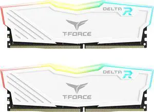 Team T-Force Delta RGB 16GB (2 x 8GB) 288-Pin PC RAM DDR4 3200 (PC4 25600) Desktop Memory Model TF4D416G3200HC16CDC01