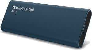 Team Group PD1000 IP68 1TB Portable SSD USB3.2 Gen 2, Read/Write 1000MB/s (T8FED6001T0C108)