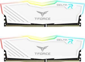 Team T-Force Delta RGB 16GB (2 x 8GB) 288-Pin PC RAM DDR4 3600 (PC4 28800) Desktop Memory Model TF4D416G3600HC18JDC01