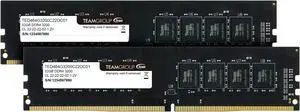 Team Elite 64GB (2 x 32GB) 288-Pin PC RAM DDR4 3200 (PC4 25600) Desktop Memory Model TED464G3200C22DC01
