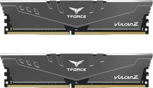 Team T-FORCE VULCAN Z 32GB (2 x 16GB) 288-Pin PC RAM DDR4 3600 (PC4 28800) Desktop Memory Model TLZGD432G3600HC18JDC01