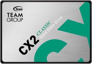 Team Group CX2 2.5" 512GB SATA III 3D NAND Internal Solid State Drive (SSD) T253X6512G0C101