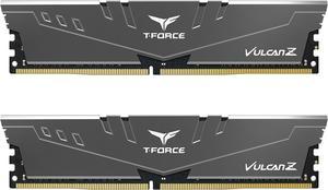 Team T-FORCE VULCAN Z 16GB (2 x 8GB) DDR4 3200 (PC4 25600) Desktop Memory Model TLZGD416G3200HC16FDC01