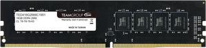 Team Elite 16GB 288-Pin PC RAM DDR4 2666 (PC4 21300) Desktop Memory Model TED416G2666C1901