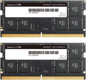 Team Elite 32GB (2 x 16GB) 262-Pin DDR5 SO-DIMM DDR5 4800 (PC4 38400) Laptop Memory Model TED532G4800C40DDC-S01