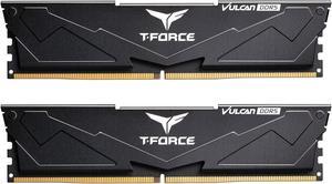 Team T-Force Vulcan 32GB (2 x 16GB) 288-Pin PC RAM DDR5 6000 (PC5 48000) Desktop Memory Model FLBD532G6000HC38ADC01