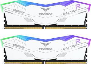 Team T-Force Delta AMD EXPO 32GB (2 x 16GB) 288-Pin PC RAM DDR5 5600 (PC5 44800) Desktop Memory Model FF8D532G5600HC40BDC01