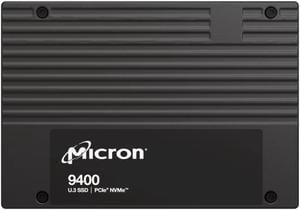 Micron 9400 Pro 7.68TB Solid State Drive - Internal - U.3 (PCI Express NVMe 4.0 x4) MTFDKCC7T6TGH-1BC1ZABYYR