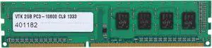 Visiontek Performance 2GB DDR3 SDRAM Memory Module