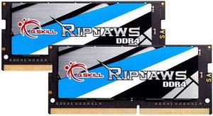 G.SKILL Ripjaws Series 32GB (2 x 16GB) 260-Pin DDR4 SO-DIMM DDR4 3200 (PC4 25600) Laptop Memory Model F4-3200C22D-32GRS