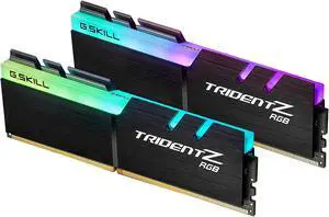 G.SKILL TridentZ RGB Series 16GB (2 x 8GB) 288-Pin PC RAM DDR4 4000 (PC4 32000) Desktop Memory Model F4-4000C18D-16GTZRB