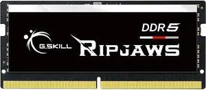 G.SKILL Ripjaws SO-DIMM 16GB 262-Pin DDR5 SO-DIMM DDR5 4800 (PC4 38400) Laptop Memory Model F5-4800S3434A16GX1-RS
