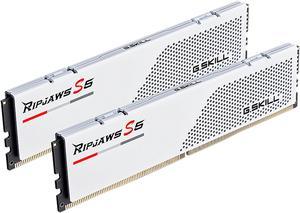 G.SKILL Ripjaws S5 Series 32GB (2 x 16GB) 288-Pin PC RAM DDR5 5600 Desktop Memory Model F5-5600J2834F16GX2-RS5W