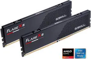 G.SKILL Flare X5 32GB (2 x 16GB) 288-Pin PC RAM DDR5 6000 (PC5 48000) Desktop Memory Model F5-6000J3038F16GX2-FX5 G.SKILL Flare X5 32GB (2 x 16GB) 288-Pin PC RAM DDR5 6000 (PC5 48000) Desktop Memory Model F5-6000J3038F16GX2-FX5