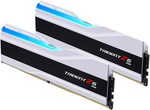 G.SKILL Trident Z5 RGB Series 48GB (2 x 24GB) 288-Pin PC RAM DDR5 8200 (PC5 65600) Desktop Memory Model F5-8200J4052F24GX2-TZ5RW