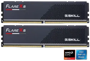 G.SKILL Flare X5 48GB (2 x 24GB) 288-Pin PC RAM DDR5 5200 (PC5 41600) Desktop Memory Model F5-5200J4040A24GX2-FX5 G.SKILL Flare X5 48GB (2 x 24GB) 288-Pin PC RAM DDR5 5200 (PC5 41600) Desktop Memory Model F5-5200J4040A24GX2-FX5