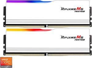 G.SKILL Ripjaws M5 Neo RGB Series 32GB (2 x 16GB) 288-Pin PC RAM DDR5 6400 (PC5 51200) Desktop Memory