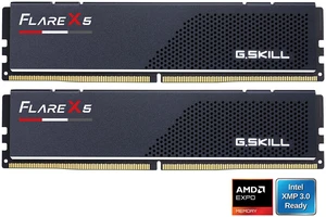 G.SKILL Flare X5 96GB (2 x 48GB) 288-Pin PC RAM DDR5 6000 (PC5 48000) Desktop Memory Model F5-6000J3036F48GX2-FX5 G.SKILL Flare X5 96GB (2 x 48GB) 288-Pin PC RAM DDR5 6000 (PC5 48000) Desktop Memory Model F5-6000J3036F48GX2-FX5