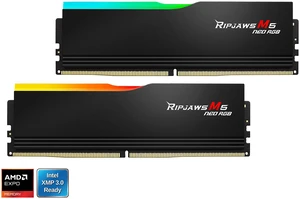 G.SKILL Ripjaws M5 Neo RGB Series 96GB (2 x 48GB) 288-Pin PC RAM DDR5 6000 (PC5 48000) Desktop Memory G.SKILL Ripjaws M5 Neo RGB Series 96GB (2 x 48GB) 288-Pin PC RAM DDR5 6000 (PC5 48000) Desktop Memory