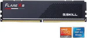 G.SKILL Flare X5 16GB 288-Pin PC RAM DDR5 6000 (PC5 48000) Desktop Memory Model F5-6000J3636F16GX1-FX5 G.SKILL Flare X5 16GB 288-Pin PC RAM DDR5 6000 (PC5 48000) Desktop Memory Model F5-6000J3636F16GX1-FX5