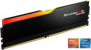 G.SKILL Ripjaws M5 Neo RGB Series 16GB 288-Pin PC RAM DDR5 6000 (PC5 48000) Desktop Memory Model F5-6000J3636F16GX1-RM5NRK G.SKILL Ripjaws M5 Neo RGB Series 16GB 288-Pin PC RAM DDR5 6000 (PC5 48000) Desktop Memory Model F5-6000J3636F16GX1-RM5NRK