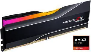 G.SKILL Trident Z5 Neo RGB Series AMD EXPO 16GB 288-Pin PC RAM DDR5 6000 (PC5 48000) Desktop Memory Model F5-6000J3038F16GH1-TZ5NR G.SKILL Trident Z5 Neo RGB Series AMD EXPO 16GB 288-Pin PC RAM DDR5 6000 (PC5 48000) Desktop Memory Model F5-6000J3038F16GH1-TZ5NR