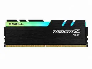 G.SKILL TridentZ RGB Series 16GB 288-Pin PC RAM DDR4 3600 (PC4 28800) Desktop Memory Model F4-3600C18-16GTZR G.SKILL TridentZ RGB Series 16GB 288-Pin PC RAM DDR4 3600 (PC4 28800) Desktop Memory Model F4-3600C18-16GTZR
