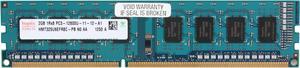 Hynix 2GB DDR3 1600 (PC3 12800) Desktop Memory Model HMT325U6BFR8C-H9