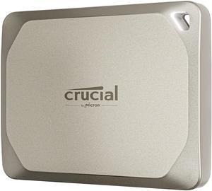 Crucial X9 Pro for Mac 4TB Portable SSD - Up to 1050MB/s Read and Write - Water and dust Resistant, Mac ready - USB 3.2 External Solid State Drive - CT4000X9PROMACSSD9B