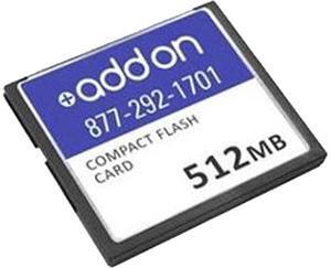 AddOn - Network Upgrades MEM-RSP720-CF512M-AO 512 MB CompactFlash (CF) Card - 1 Card - OEM