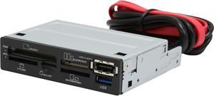 Nippon Labs ICR-BB-USB3 All-in-one USB & eSATA MUTIPLE Internal Memory Card Reader 3.5" All in one