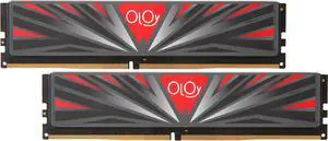 OLOy 16GB (2 x 8GB) DDR4 2666 (PC4 21300) Desktop Memory Model MD4U082619BBDA OLOy 16GB (2 x 8GB) DDR4 2666 (PC4 21300) Desktop Memory Model MD4U082619BBDA