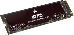 Corsair MP700 Gen5 NVME SSD M2 2280 2TB PCIExpress 50 x4 3D TLC Internal Solid State Drive SSD CSSDF2000GBMP700R2  Up to 10000MBsec