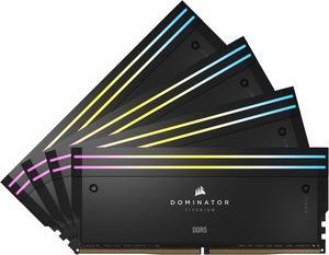 CORSAIR DOMINATOR TITANIUM 96GB (4 x 24GB) DDR5 6400 (PC5 51200) Desktop Memory Model CMP96GX5M4B6400C32