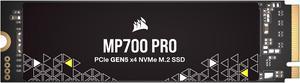 CORSAIR MP700 PRO 1TB PCIe Gen5 x4 NVMe 20 M2 SSD CSSDF1000GBMP700PNH  HighDensity TLC NAND  M2 2280  DirectStorage Compatible  Up to 12400MBsec