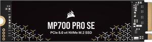 Corsair MP700 PRO SE M2 2280 4TB PCIExpress 50 x4 3D TLC Internal Solid State Drive SSD CSSDF4000GBMP700PNHS